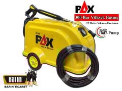 Pax 300 Bar Soğuk Oto Yıkama Makinası İtalyan Pompa Trifaze