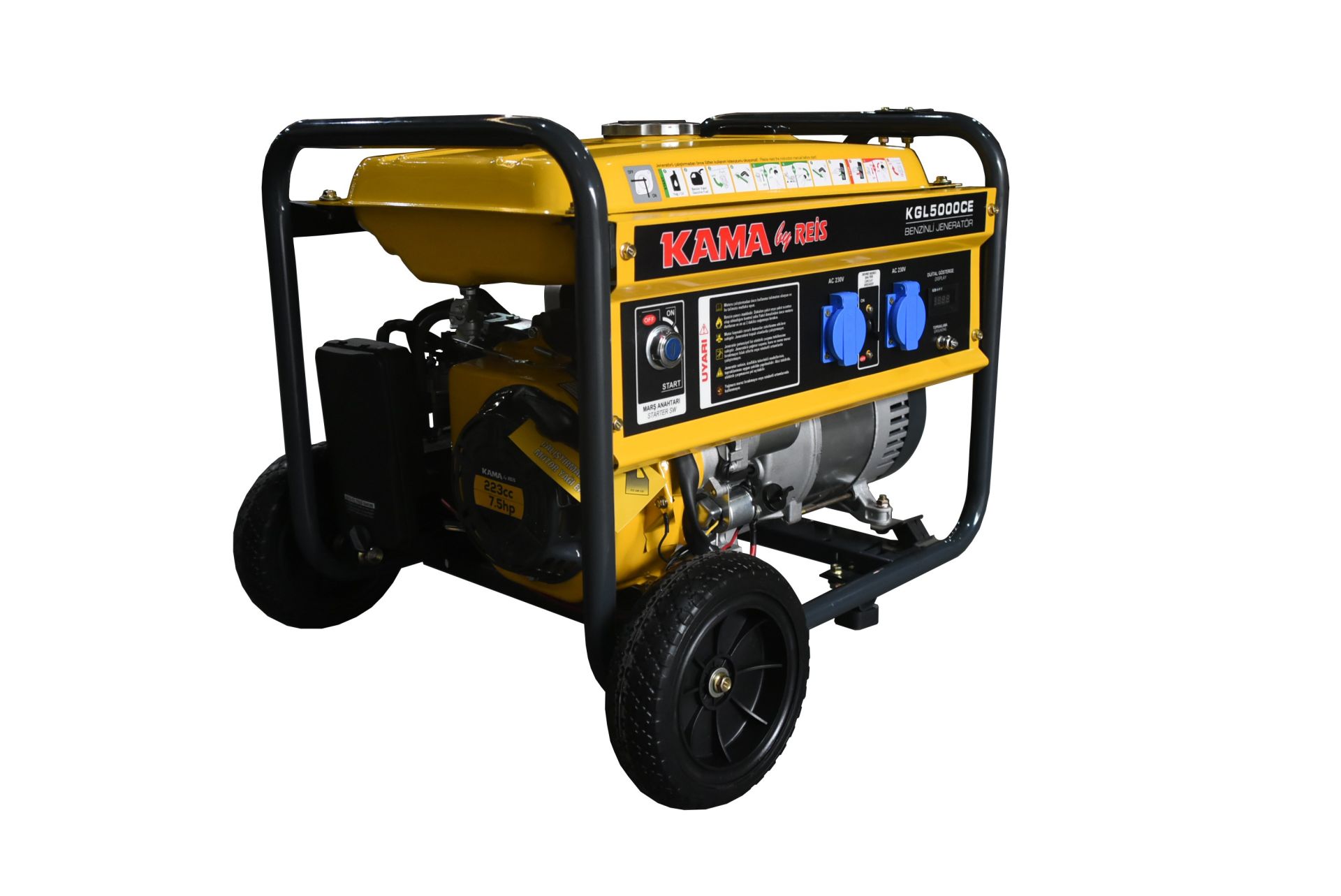 Kama by Reis KGL5000CE Benzinli Jeneratör 4,75 kVA